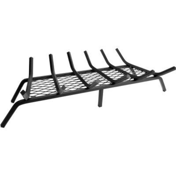 Dyna-Glo Pleasant Hearth Fireplace Grate, , 30"W, 1/2" Steel, 6 Bars, Ember Retainer BG5-306EM